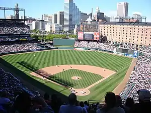 Image 3Oriole Park at Camden Yards, home of the Baltimore Orioles (from Maryland)