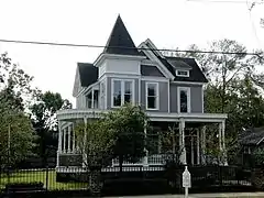 Cameron-Sanders House, built in the Queen Anne-style in 1894 at 1001 Dauphin Street