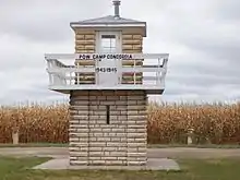 Restored POW Camp Concordia Guard Tower