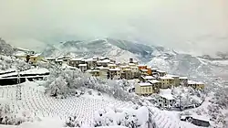 View of the Comune in winter