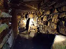 Burial chamber inside Camster Long.