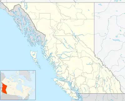 Prevost Island is located in British Columbia