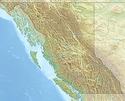 Terminal Range is located in British Columbia