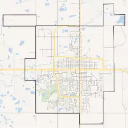 Boundaries of Lloydminster