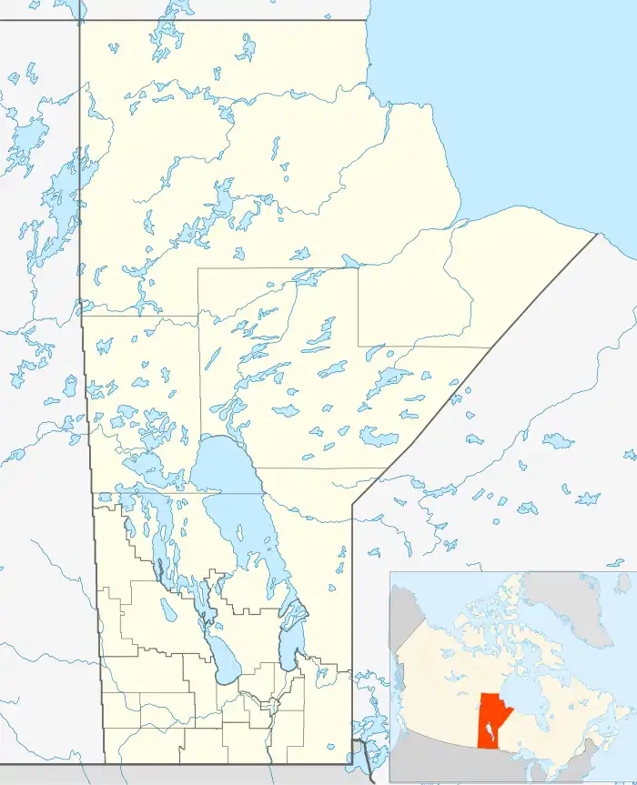 The Pas is located in Manitoba