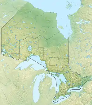 Hornblende Lake is located in Ontario