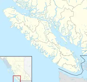 Yuquot is located in Vancouver Island