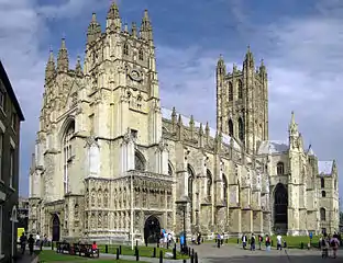 Image 10Credit: Hans MusilCanterbury Cathedral is one of the oldest and most famous Christian structures in England and forms part of a World Heritage Site. More about Canterbury Cathedral... (from Portal:Kent/Selected pictures)