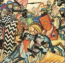 Image 4A battle of the Reconquista from the Cantigas de Santa Maria (from History of Spain)