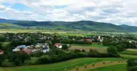 Rural landscape in Capu Codrului, Păltinoasa