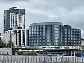 4 Central Square – Cardiff Bus Interchange during construction