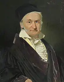 Carl Friedrich Gauss, referred to as one of the most important mathematicians of all time.