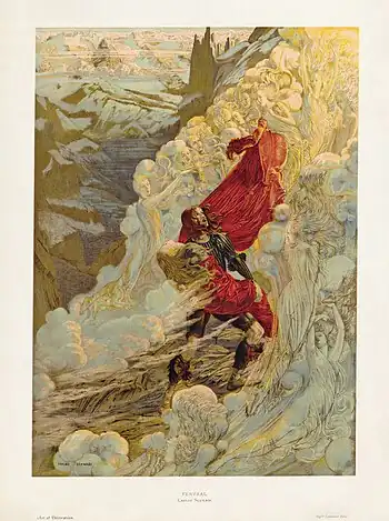 Image 62Illustration for the première of Fervaal, by Carlos Schwabe (restored by Adam Cuerden) (from Wikipedia:Featured pictures/Culture, entertainment, and lifestyle/Theatre)