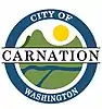 Official logo of Carnation, Washington