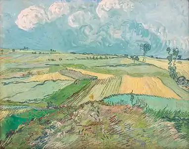 Wheat Fields after the Rain (The Plain of Auvers), July 1890, Carnegie Museum of Art, Pittsburgh, PA (F781)