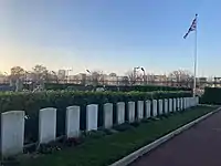 Graves maintained by the Commonwealth War Graves Commission