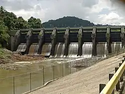 The Carraízo Dam in 2007