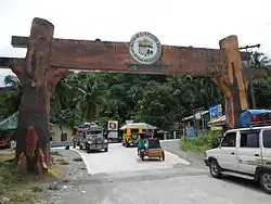 Welcome arch