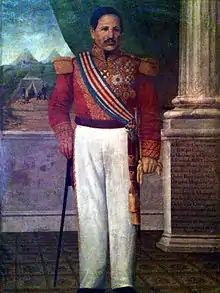 Image 18Captain General Rafael Carrera after being appointed president for life of the Republic of Guatemala in 1854 (from History of Guatemala)