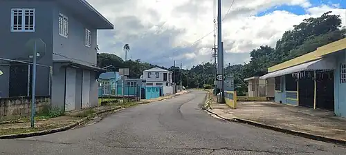 Puerto Rico Highway 628 in Sabana Hoyos