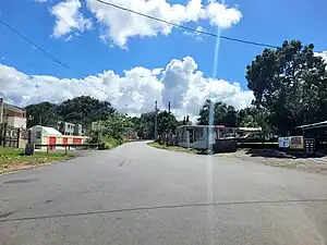 Puerto Rico Highway 663 in Sabana Hoyos