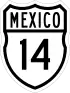 Federal Highway 14 shield