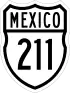 Federal Highway 211 shield