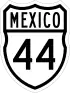 Federal Highway 44 shield