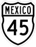 Federal Highway 45 shield