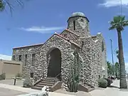 The Casa Grande Stone Church (now known as Heritage Hall).