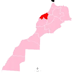 Location in Morocco