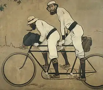 Ramon Casas – Ramon Casas and Pere Romeu on a Tandem