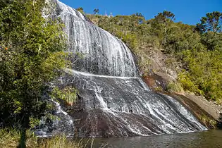 Bridal veil cascade