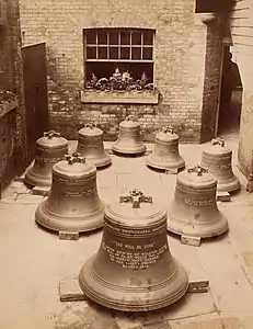 Bells for Rothbury Church, Northumberland, c. 1893