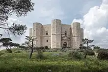 Castel del Monte near Andria built by King Frederick II from 1240-1250