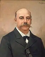 Emilio Castelar, fourth president; during the Restoration period he pressured Sagasta to reestablish the liberties achieved during the Sexenio in exchange for his support.