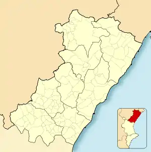 Oropesa del Mar is located in Province of Castellón