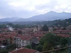 Panorama with the church of S. Rocco.