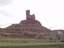 Ruins of Montuenga Castle near Arcos de Jalón.