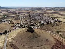 Aerial view of Alhambra