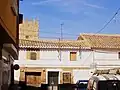 Castle tower from Arzobispo Calzado Street