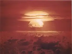 Image 33Image of the Castle Bravo nuclear test, detonated on 1 March 1954, at Bikini Atoll (from Micronesia)