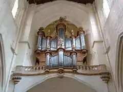 Pipe organs.