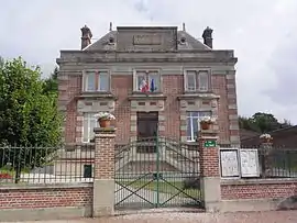 The town hall of Caulaincourt