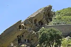 Caves at the David Gareja monastery