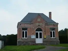 The town hall in Cayeux-en-Santerre