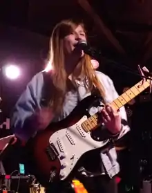 Cayley Spivey performing as Small Talks (Philadelphia, Pennsylvania, February 16, 2019)