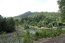 A view of Cayo Guam, in municipal inland rural territory