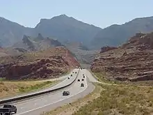 I-15 at the Cedar Pocket