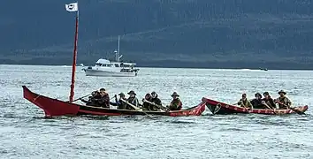 Celebration canoes, 2018